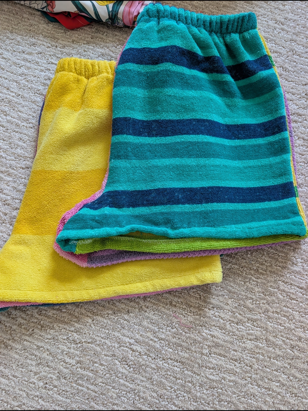 Women's Terry Cloth Recycled Beach Towels Brand New With Tags - Picture 7 of 10